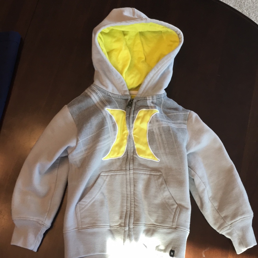 Hurley zip up hoodie sweatshirt